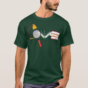 Camiseta Bookworm Bibliophile Reading