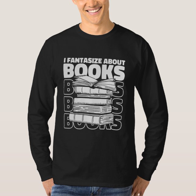Camiseta Bookworm Cute Books Novel Library  Bibliophile Boo (Anverso)