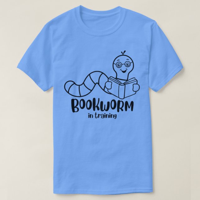 Camiseta Bookworm In Training Book Lover Funny Leer Rea (Diseño del anverso)