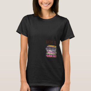 Camiseta Bookworm No Hay Tal Cosa Como Demasiados Libros