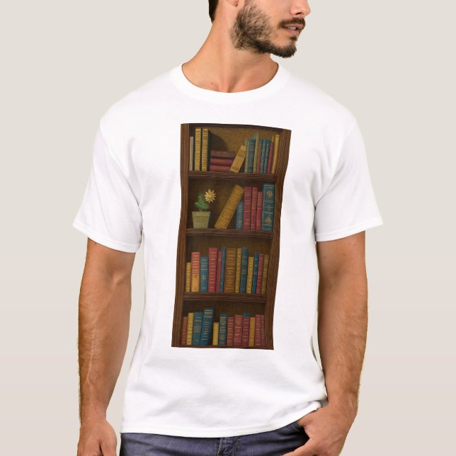 CAMISETA BOOKWORM / RAT DE BIBLIOTHÈQUE (Anverso)