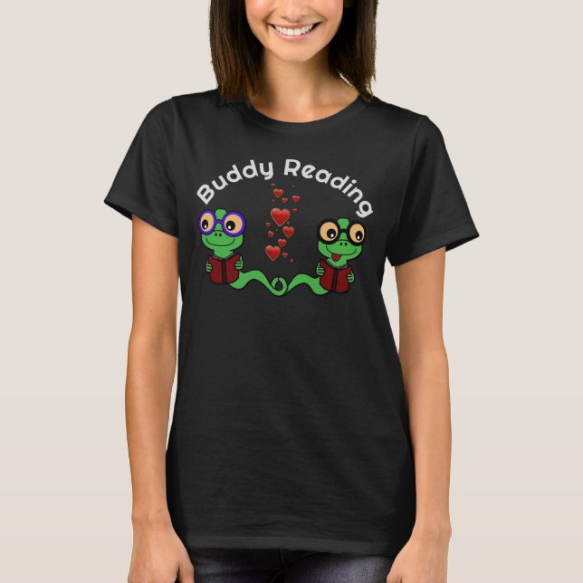 Camiseta Bookworms Buddy Reading (Anverso)