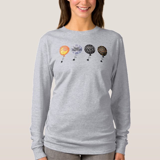 Camiseta BOOloons de Halloween (Anverso)