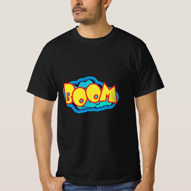 Camiseta ¡Boom (Anverso)