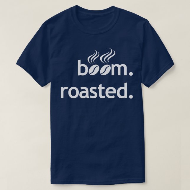Camiseta Boom Beans asados Gracioso Café Barista Espresso 3 (Diseño del anverso)