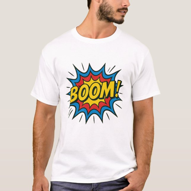 Camiseta BOOM!! Comic Blast (Anverso)
