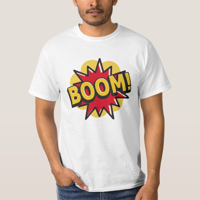 Camiseta Boom Design Men,s Value T-Shirt (Anverso)