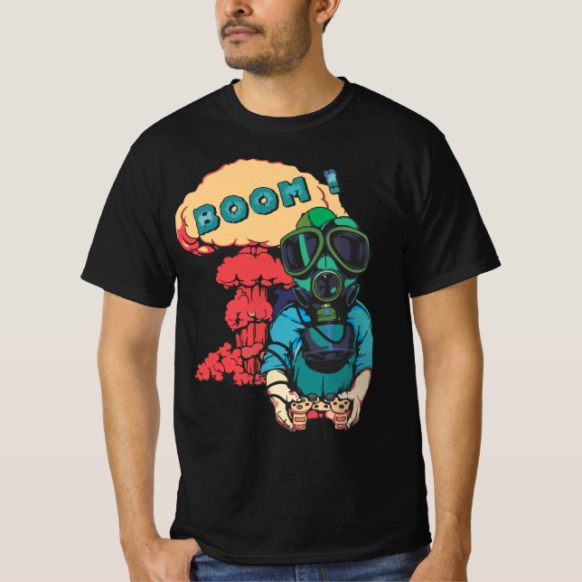 Camiseta ¡Boom! Gamer Apocalypse Tee (Anverso)
