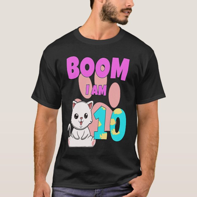 Camiseta Boom Im 10 Cat (Anverso)