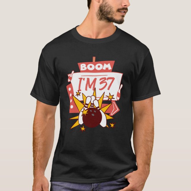 Camiseta Boom I'm 37 (Anverso)