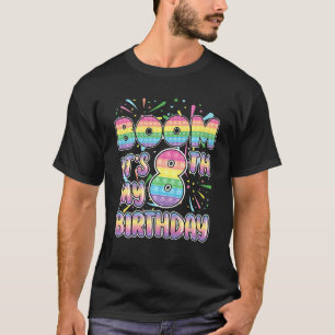 Camiseta Boom infantil es mi número de primo de cumpleaños 