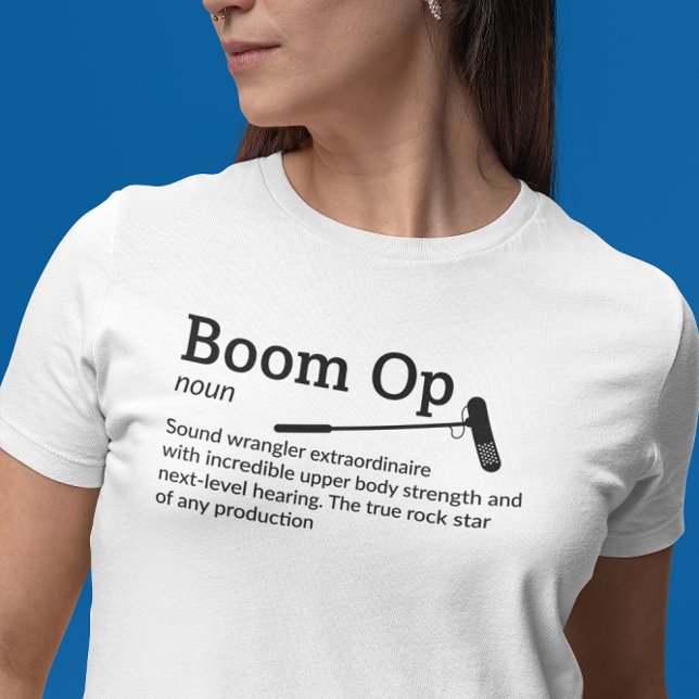 Camiseta Boom Modo de luz de definición Op - Cine divertida (Subido por el creador)