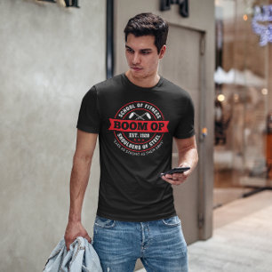 Camiseta Boom Op School of Fitness - Funny Set Life