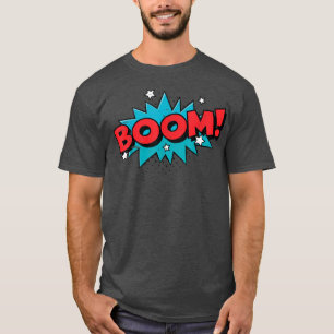 Camiseta BOOM - Personalizado de historietas Funny Pop Art