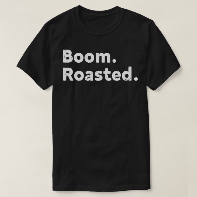 Camiseta Boom Roast (Diseño del anverso)