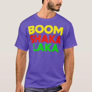 Camiseta Boom Shaka Laka Me Encanta Dance Disco Music Slam