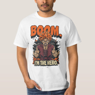 Camiseta Boom Soy el héroe
