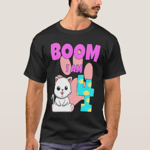 Camiseta Boom soy para gato