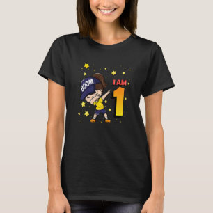 Camiseta Boom, soy un Chica Fiesta de cumpleaños, primer cu
