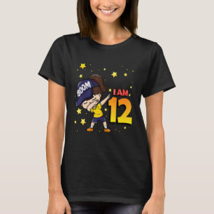 Camiseta Boom Tengo 12 Chicas Cumpleaños 12