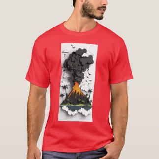 Camiseta boom volcánico