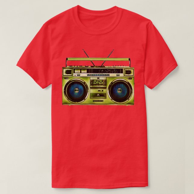 Camiseta Boombox (Diseño del anverso)