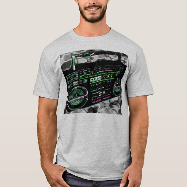 Camiseta boombox (Anverso)