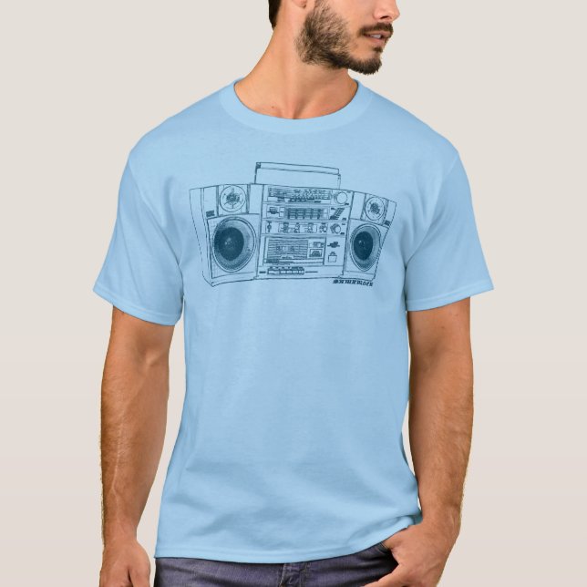 Camiseta boombox (Anverso)