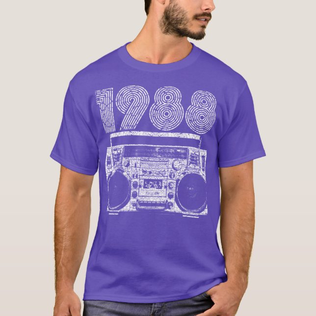 Camiseta Boombox 1988 (Anverso)