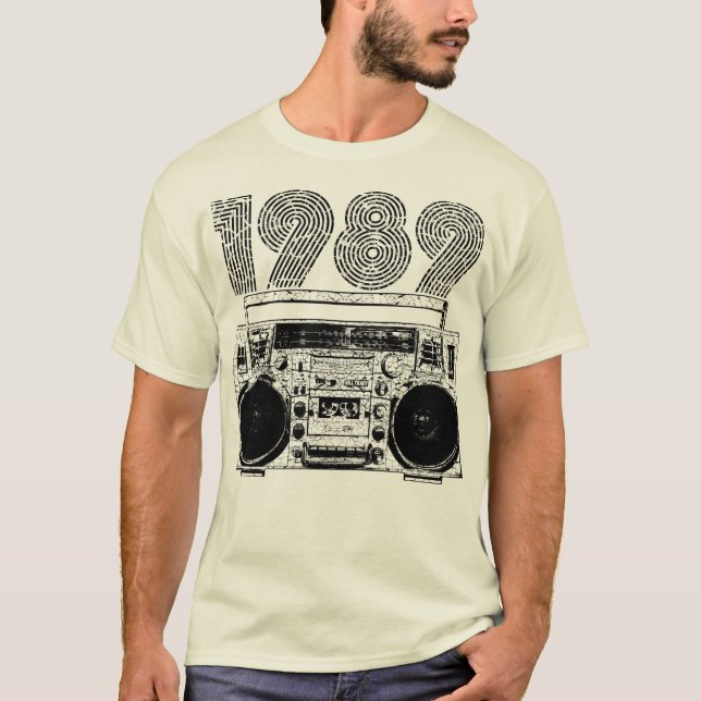 Camiseta Boombox 1989 (Anverso)