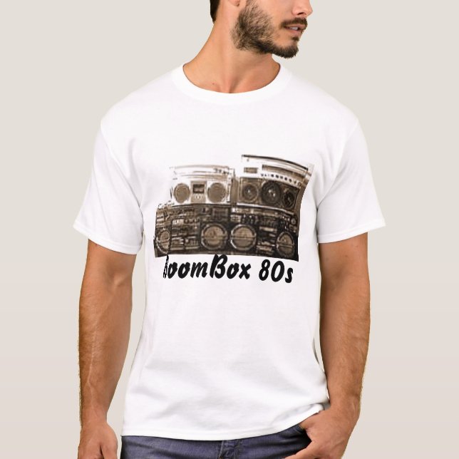Camiseta BoomBox 80s (Anverso)