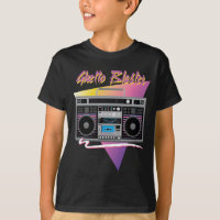 boombox del arenador del ghetto de los años 80