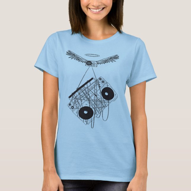 Camiseta boombox del vuelo (Anverso)