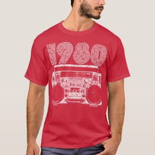 Camiseta Boombox el an o 80