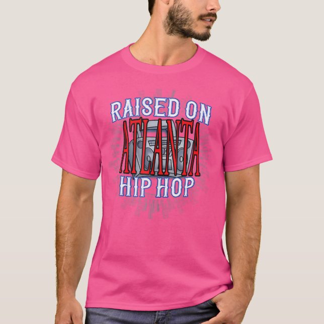 Camiseta Boombox Ghetto Blaster Rap Rb Atlanta Hip Hop (Anverso)