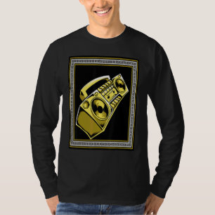 Camiseta Boombox Ghettoblaster Hip Hop Drip Urban S