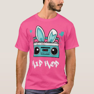 Camiseta Boombox Hip Hop Bunny Shirt