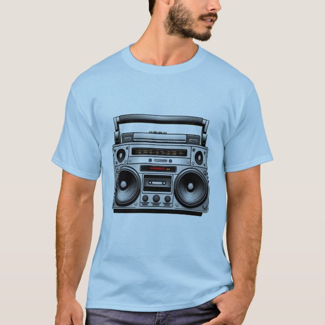 Camiseta Boombox Reto (Anverso)