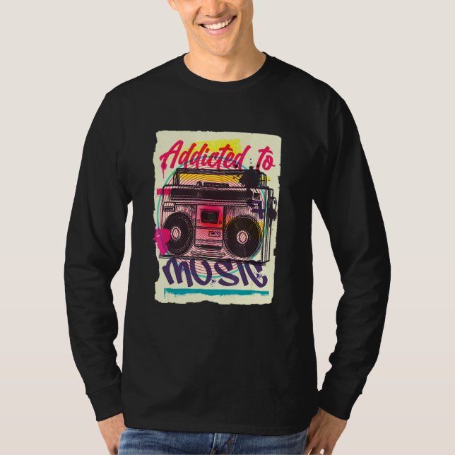 Camiseta Boombox Urban Graffiti (Anverso)
