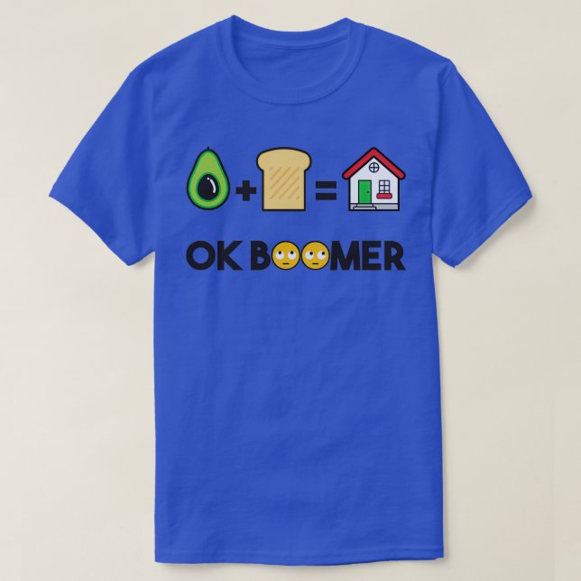 CAMISETA BOOMER DE OK (Diseño del anverso)