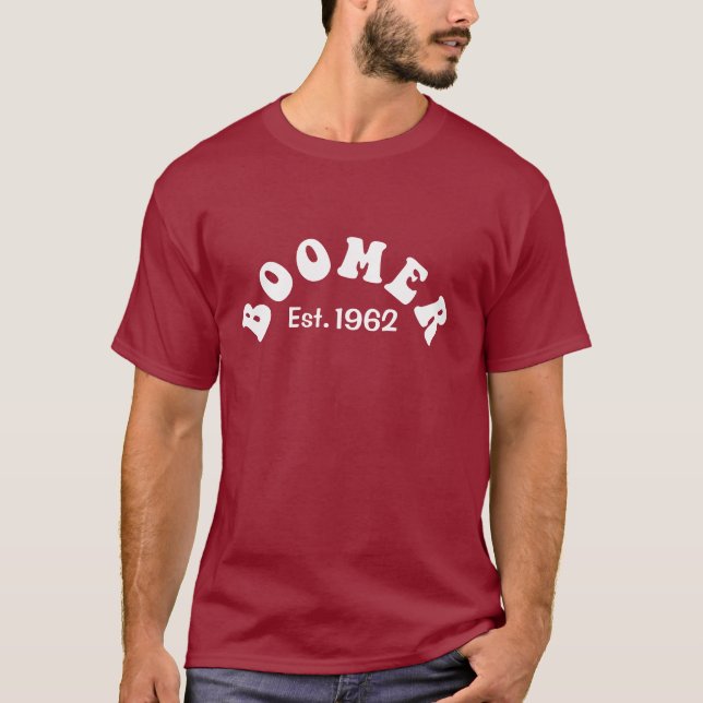 Camiseta BOOMER Est. 19** (Anverso)