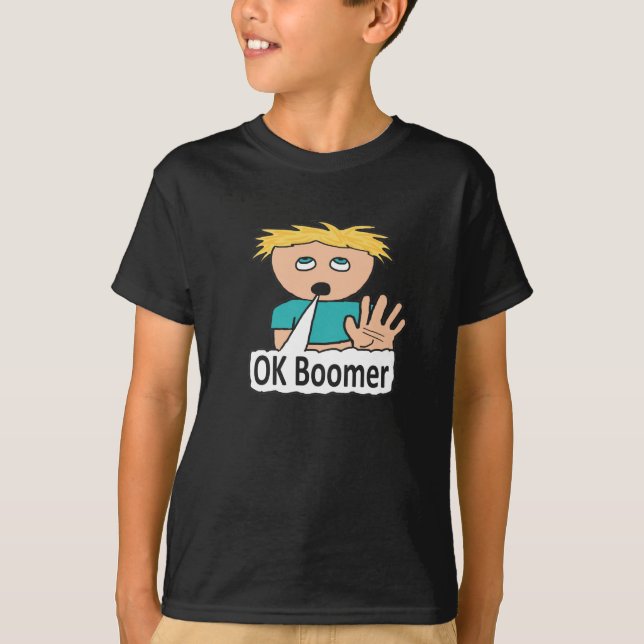 Camiseta Boomer OK (Anverso)