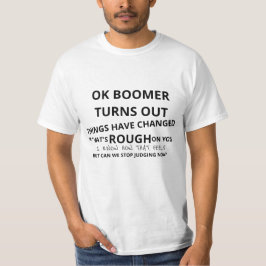 Camiseta Boomer OK Meme Poem T Shirt