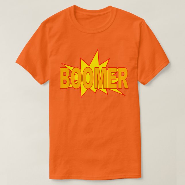 Camiseta Boomer T-Shirt (Diseño del anverso)