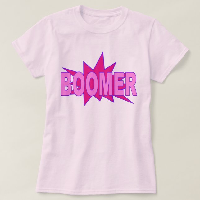 Camiseta Boomer T-Shirt (Diseño del anverso)