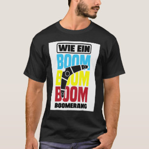 Camiseta Boomerang Gráfica Boomerang Player Boomerang Throw