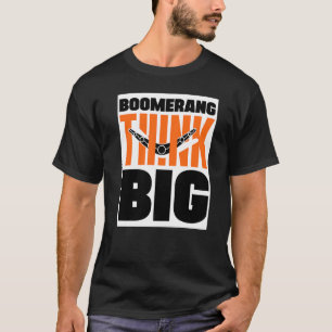 Camiseta Boomerang Piensa en Grande Deportes de Lanzamiento