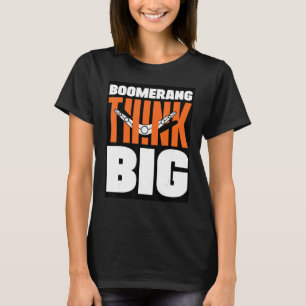 Camiseta Boomerang Piensa en Grande Deportes de Lanzamiento