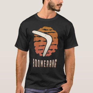 Camiseta Boomerang Vintage Retro Classic Sunset Sport