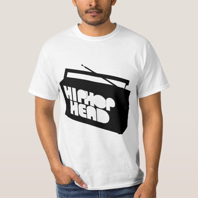 Camiseta Boomin Hiphop Head (Anverso)